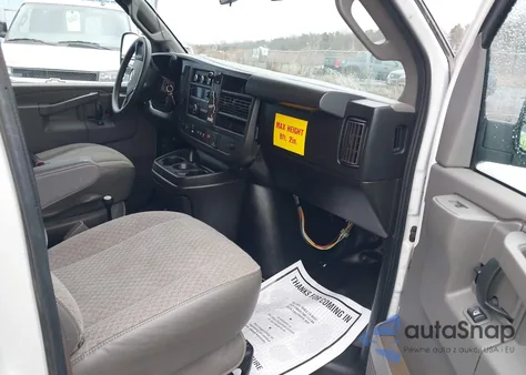 2019 Chevrolet Express 2500 Work Van из США, поврежденный, VIN 1GCWGAFG1K1146372
